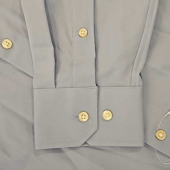 Nordstrom Tech-Smart, Traditional Fit Dress Shirt, Blue, NWT - Picture 6 of 7